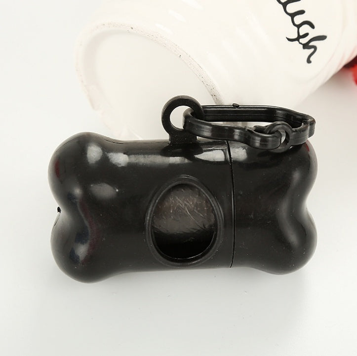 Bone-Shaped Dog Poop Bag Dispenser & Storage Box