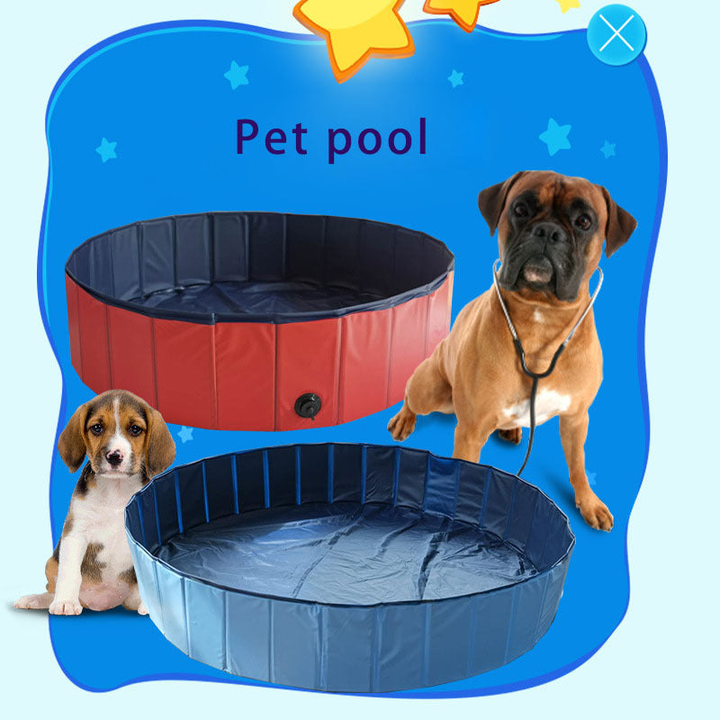 Foldable Pet Bath Pool & Tub