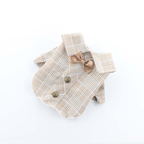 British Style Khaki Dress for Dogs & Cats
