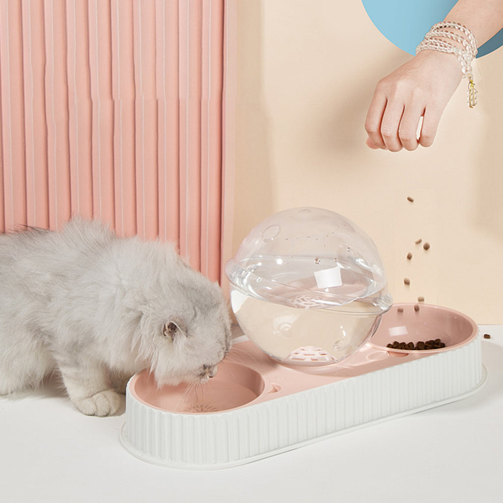 Automatic Pet Water and Food Feeder Bowl for Cats and Dogs