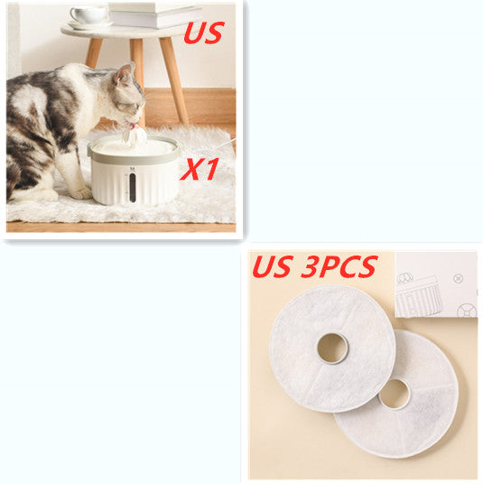 Pet Water Fountain Dispenser with Filter