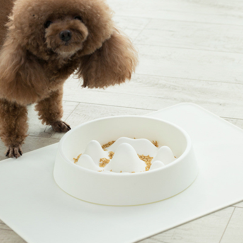 Mountain Slow Feeder Pet Bowl for Dogs and Cats