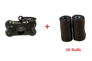Bone-Shaped Dog Poop Bag Dispenser & Storage Box