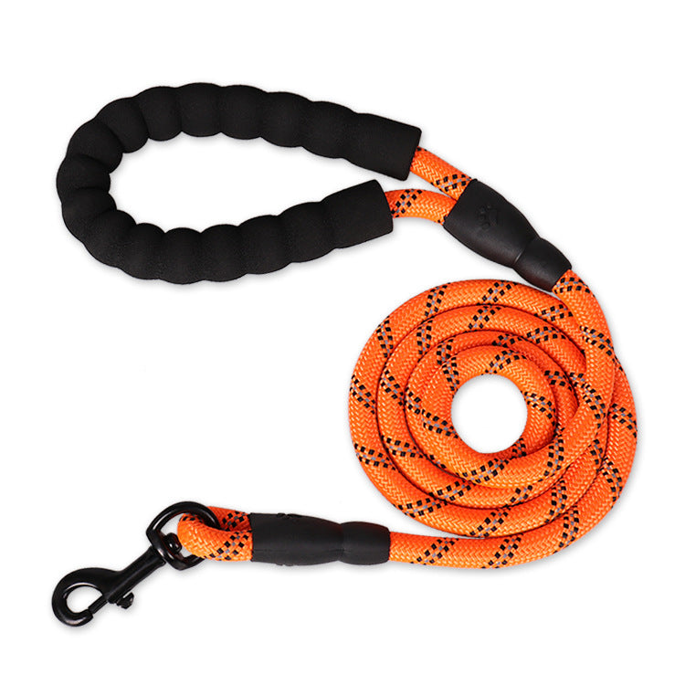 Reflective Dog Leash with Foam Handle
