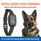 Smart AI Anti-Bark Dog Collar with LCD Display