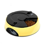 6-Meal Timed Automatic Pet Feeder with Voice Recording