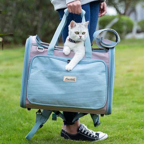Breathable Pet Shoulder Carrier Bag