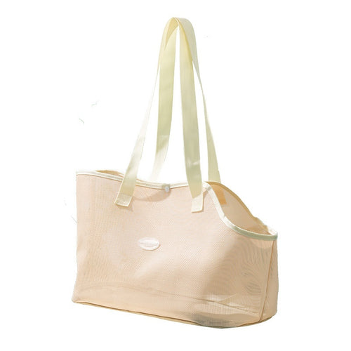 Breathable Mesh Crossbody Pet Carrier Bag