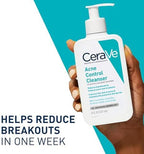 CeraVe Acne Control Cleanser 237ml - Deep Cleansing Acne Face Wash