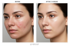 Before and After Acne Treatment Results - Clear Skin in 2-4 Weeks