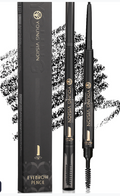 Eyebrow pencil with packaging and tree background