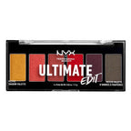 NYX Professional Makeup Ultimate Edit Petite Shadow Palette on a white background