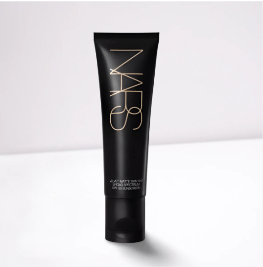 NARS cosmetic tube on a white background