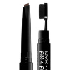 NYX Fill & Flare pen with brush on a white background