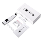 White electronic device with accessories on a white background