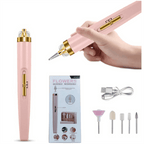 Electric Nail Care Rechargeable Kit – File, Shape, Buff & Cuticle Care All-in-One