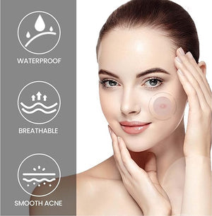 Acne Cover Patch (72pc) - Ultra-Thin Invisible Hydrocolloid Pimple Patches