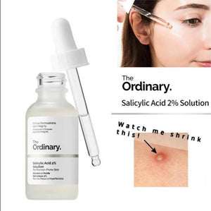 The Ordinary Salicylic Acid 2% Solution - Acne & Blemish Treatment Serum